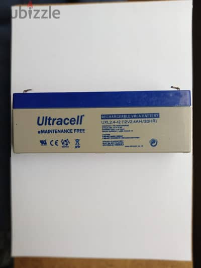 Rechargable Battery - 12V - 2.4 Ah
