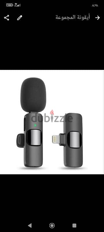 wireless lavalier microphone k10 for iphone