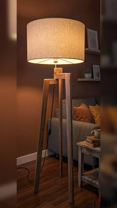 اباجورة أرضية بتصميم عصري