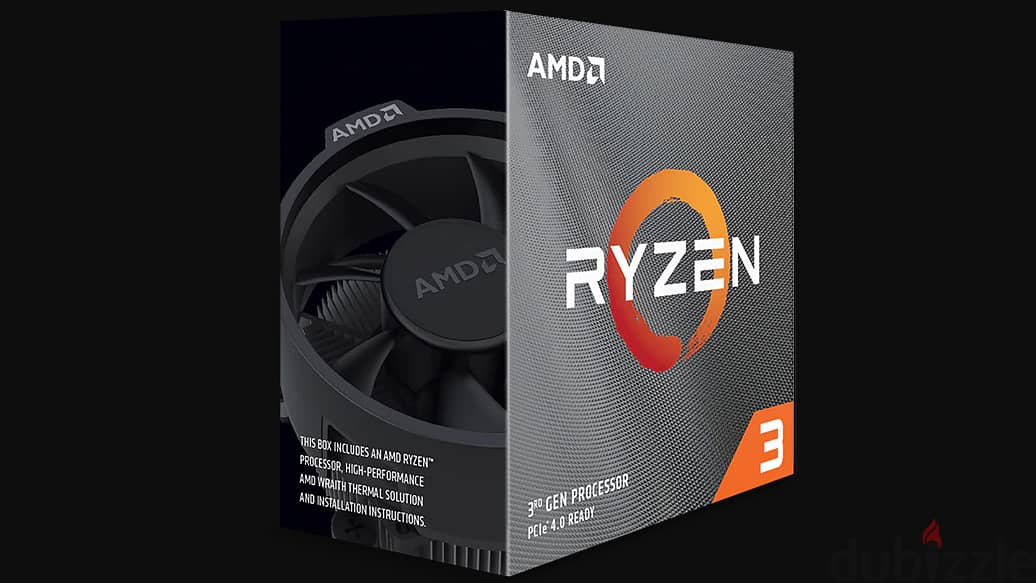 AMD Ryzen 3 3100 4-core processor + cooler 3