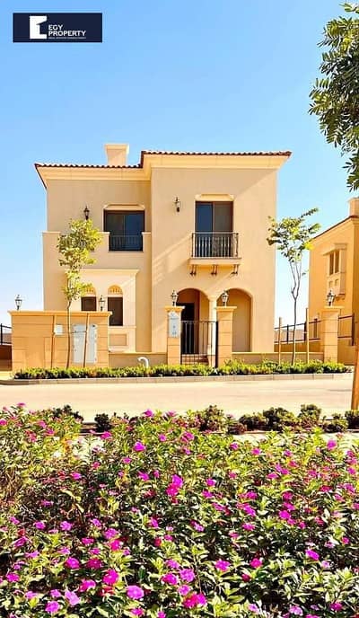 باقل سعر  فيلا استلام فوري باطلالة علي مساحات خضراء للبيع في سيتي جيت التجمع - القاهرة الجديدة
