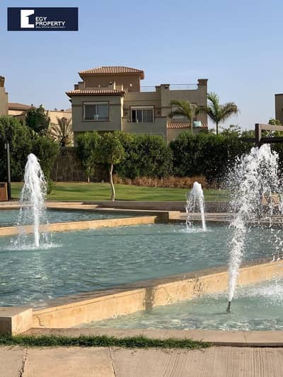 Standalone villa with a prime locationfor sale in Palm Hills Golf View Extension