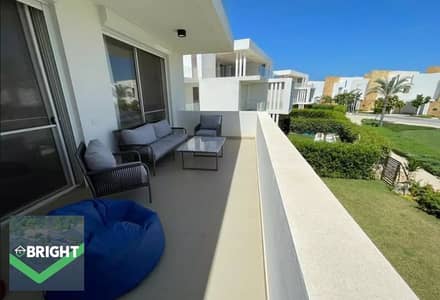 أرخص سعر الان ل شاليه علوي 264م - 3غرف -فيو بحر و pool  - متشطب بالكامل - استلام فوري فقط في سي شيل الساحل الشمالي - seashell