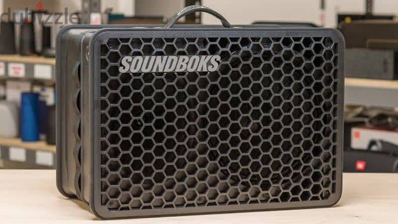 Soundboks Go Portable Bluetooth Speaker with Stand 2