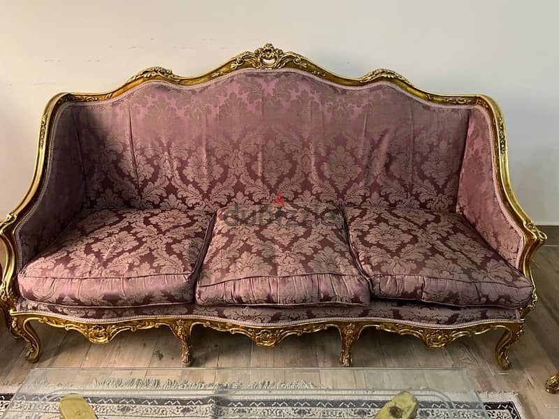 Sofa plus two arm chairs 1
