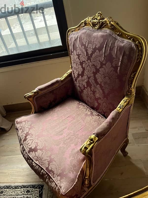 Sofa plus two arm chairs 11