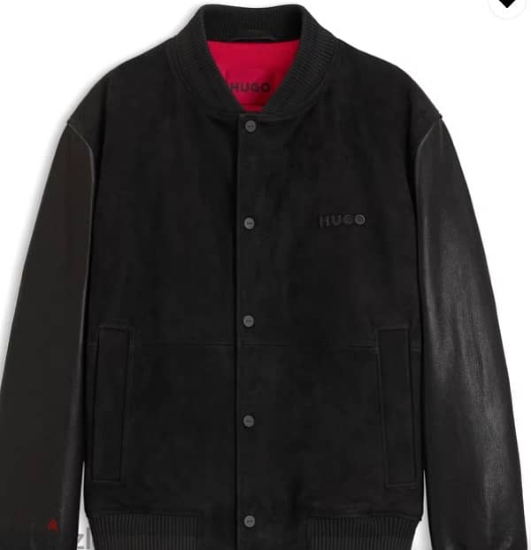 Hugo Boss Leather Jacket size M 1