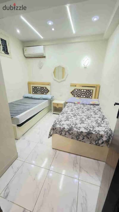 Double furnished studio in 6th of October