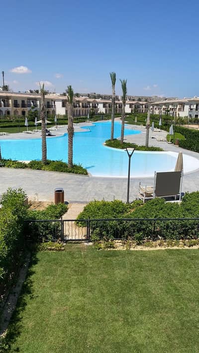 تاون هاوس للبيع مراسي ريفا ساليرنو  الساحل الشمالي ٤ غرف دايركت لاجون / مراسي الساحل الشمالي سيدي عبد الرحمن