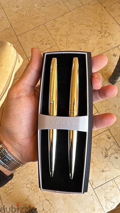 brand new cross double set