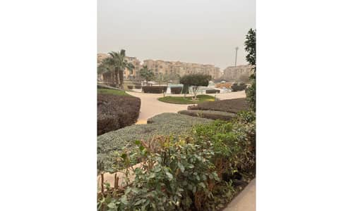 With Best view furnished apartment with garden 2rooms for rent in stone residence New Cairo