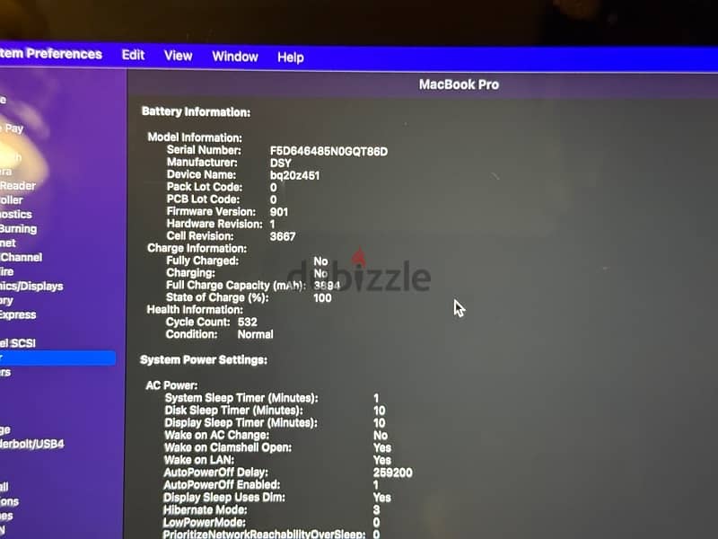 Macbook Pro Late 2016 - ماكبوك برو 4