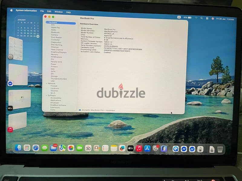 MacBook pro M1 7