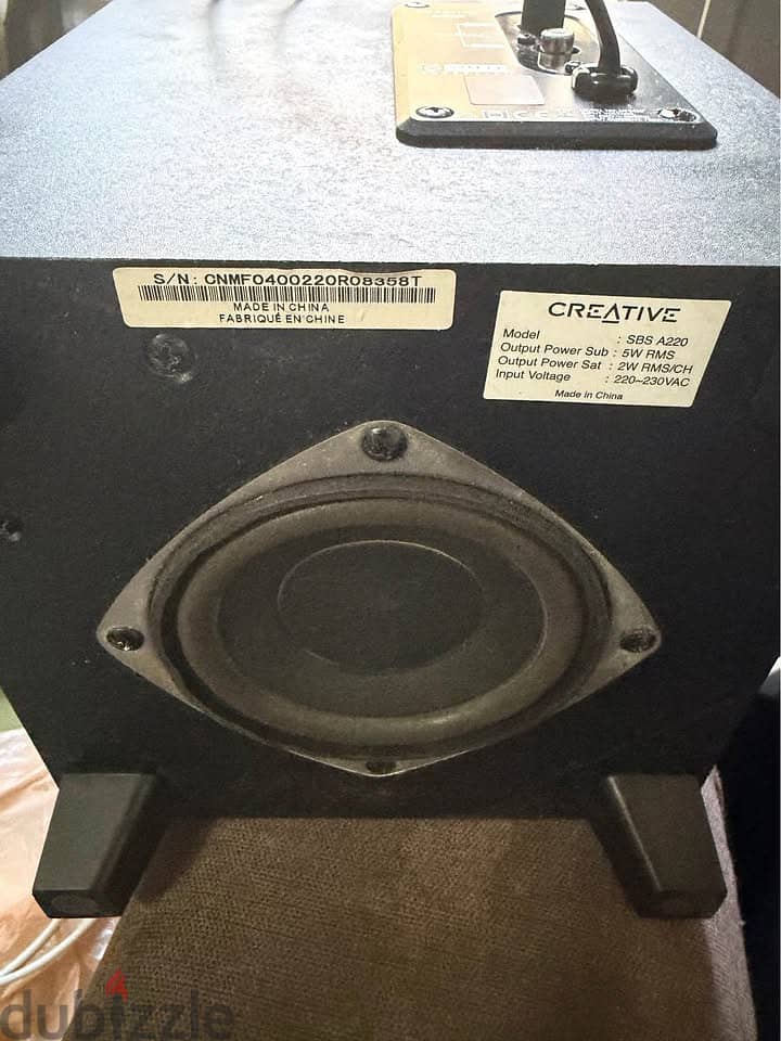 Creative SBS A220 Speaker 2