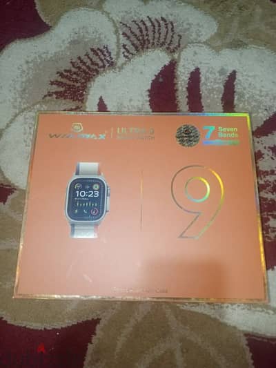 ساعة ذكية ULTRA 9sm WATCHمع استراب"
