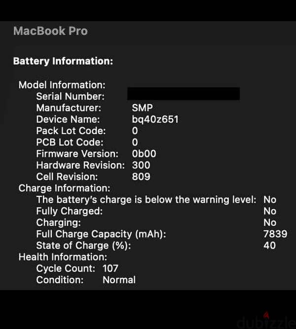 MacBook pro 2019 1