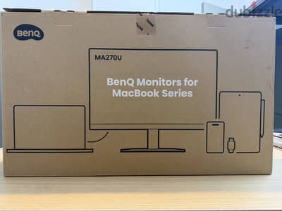 BenQ MA270U 27” 4K USB-C Monitor | شاشة احترافية للماك والمصممين