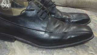 حذاء رجالى نعل جلد طبيعى ماركة السمالوطى مقاس 40 0