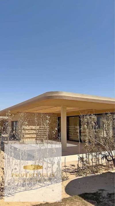 First row beachfront chalet in Ramlet Ras El Hekma, North Coast. The village has full services; you won't need to leave the village.