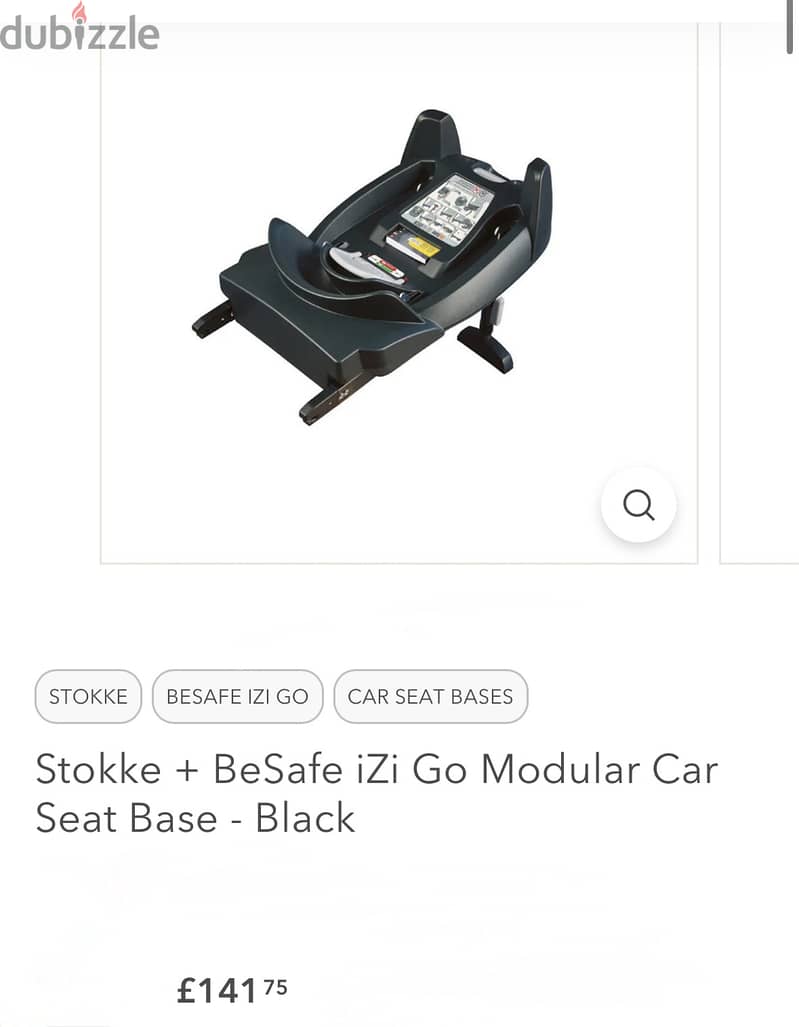 Stokke besafe original mint condition 7