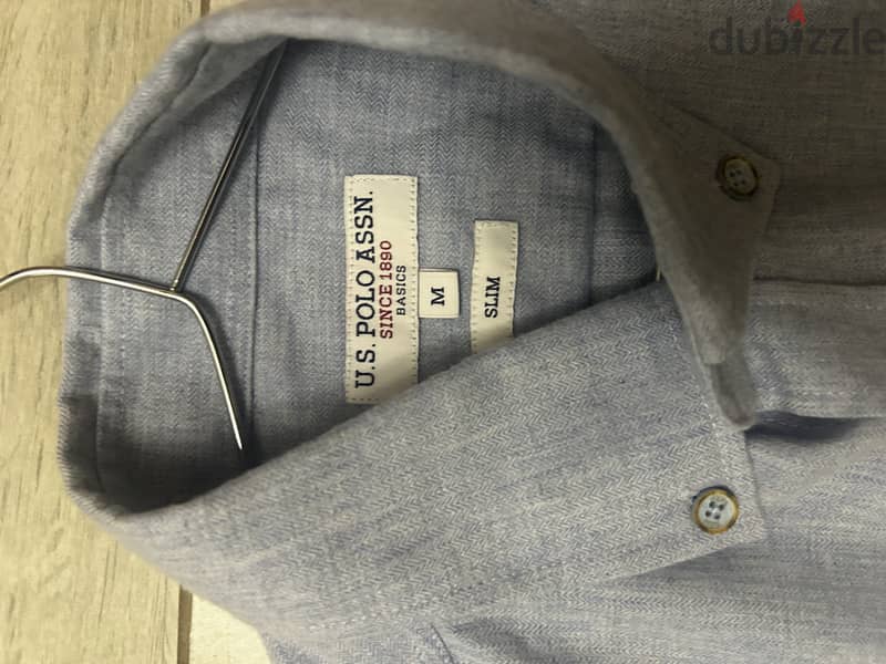 U. S. Polo Assn. basic chemise size M slim fit 1