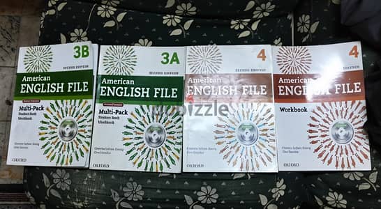 مجموعة كتب American English file مستعملة