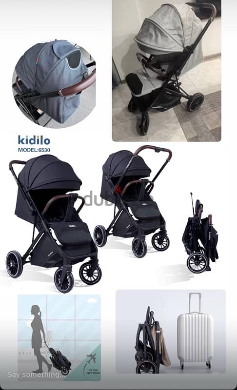 stroller kidilo 6530 4