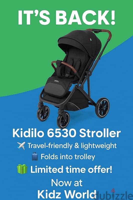 stroller kidilo 6530 5