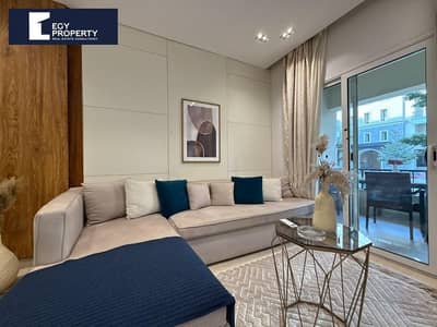 With a Prime Location Luxury Fully Finished and Furnished Apartment for Sale in Mivida - New Cairo