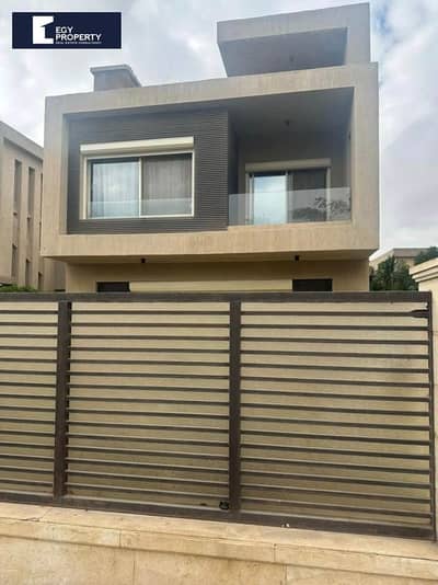 With Special Price and a Prime View Large Villa for Sale in New Giza - 6th of October City