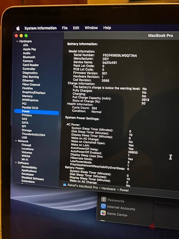 apple Macbook Pro 2017-128G 2
