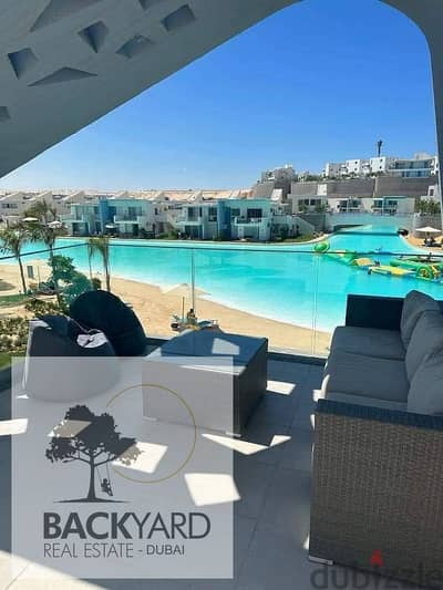 At the lowest price, a hotel-style chalet with only 5% down payment in Fouka Bay compound, الساحل