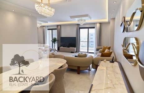In front of the Attorney General's office for sale, a fully finished apartment for immediate delivery in Mountain View 1 in the heart of the compound.