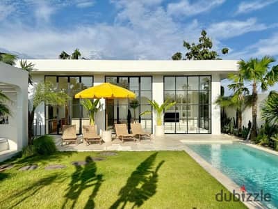 A villa in New Cairo, next to the AUC, is for sale in installments over 10 years with a down payment of only 125. Ramadan offer!