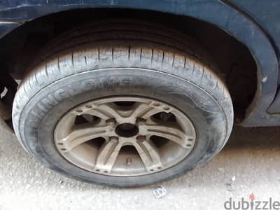طقم جنط اسبور مقاس 13
