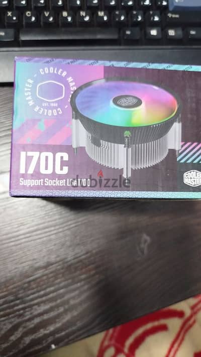 Cooler master 170c air cooler socket LGA1700 || Air cooler جديد متبرشم