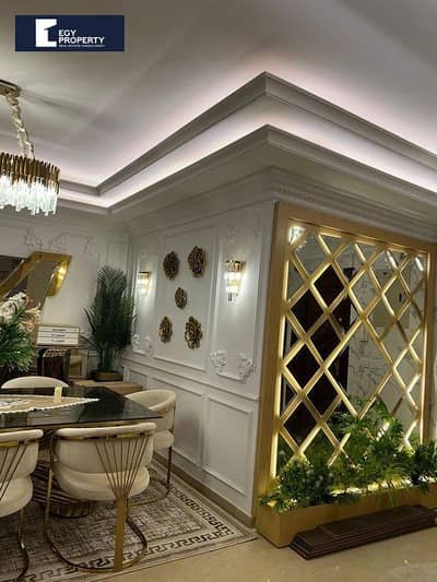 With a Prime View Fully Finished Apartment for Sale in Madinaty - New Cairo