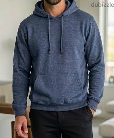 navy blue hoodie