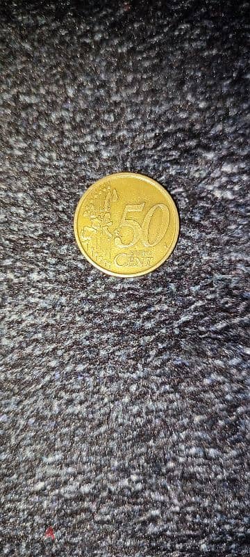 50 يورو سنت للبيع