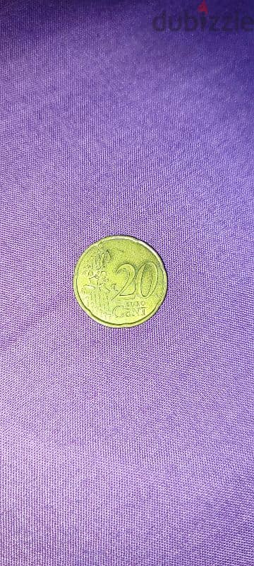 20 يورو سنت للبيع