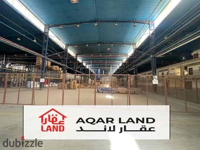 مصنع للايجار في العاشر من رمضان 10 الاف متر لاي نشاط رخصة قديمة وسجل صناعي
