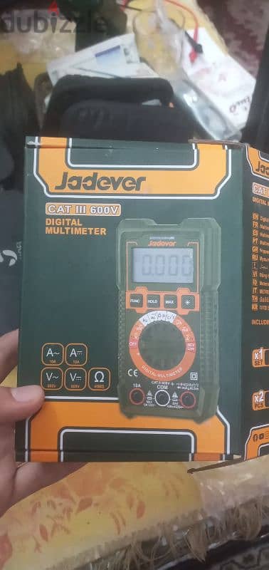 jadever cat IiI 600v digital multimeter جديد