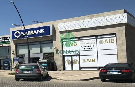 shop 444 meter for rent semi finished in el sheikh zayed - on waslet dahshuer , Sodic Strip