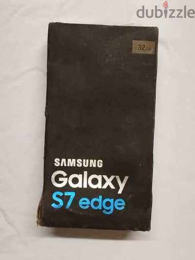 S7 Edge 32GB Silver 2Sim جديد نوفي فبريكة