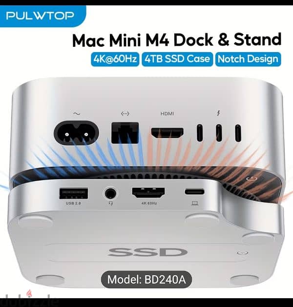 Apple Mac mini m4 dock 1