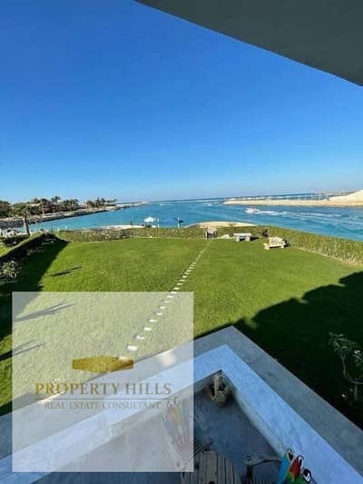 Chalet for sale fully finished in Marina5 and available for installment over the longest period with a distinctive view