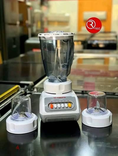 خلاط فريش الجامبو + مطحنتين ب 850 لفتره محدوده