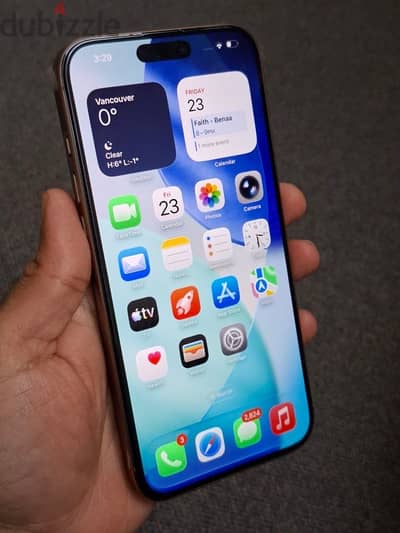 آيفون ١٦ برو ماكس ٢٥٦ جيجا تيانيوم صحراوي للبدل