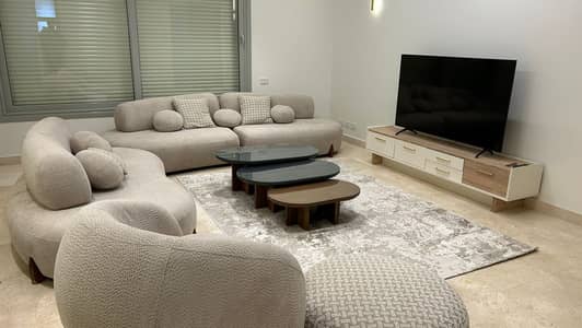 Spacious Fully Furnished Apartment for Rent in village gate In New Cairo 5 Mins From AUC - First Use- OPEN VIEW Landscape