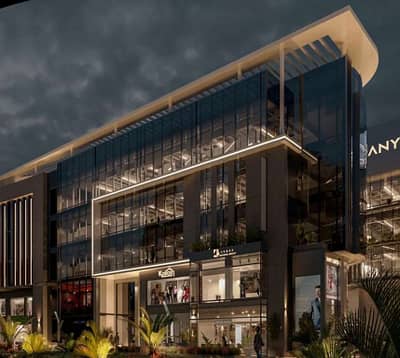 Retail store for installment sale over 10 years, ground floor with a direct facade on the main road in the best location in Sheikh Zayed inside UPWAY Strip Mall next to Palm Hills
